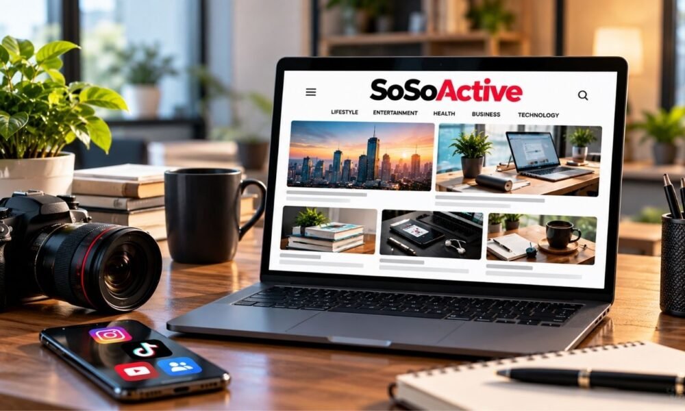 What Is SoSoActive? Everything About the Lifestyle Media Platform