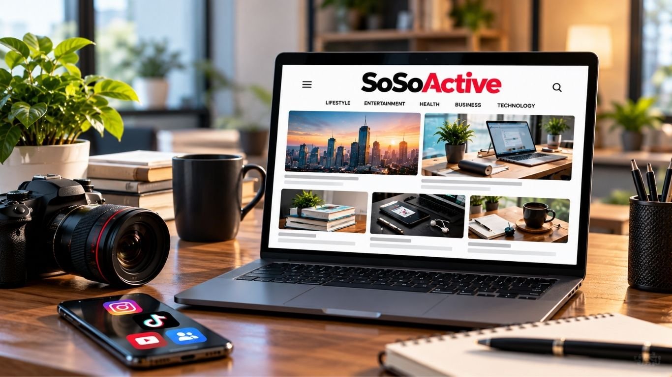 What Is SoSoActive? Everything About the Lifestyle Media Platform