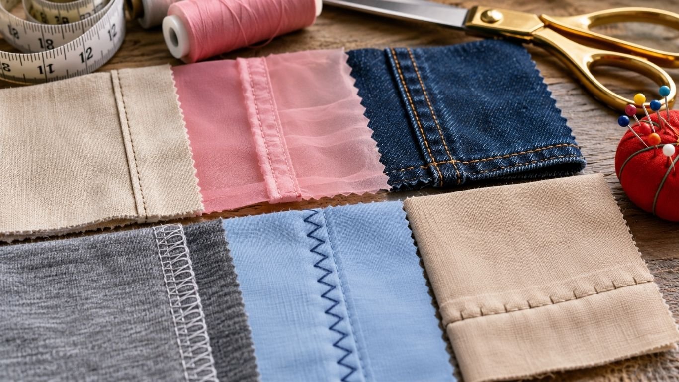 Nahttypen Guide: Common Seams and Their Uses