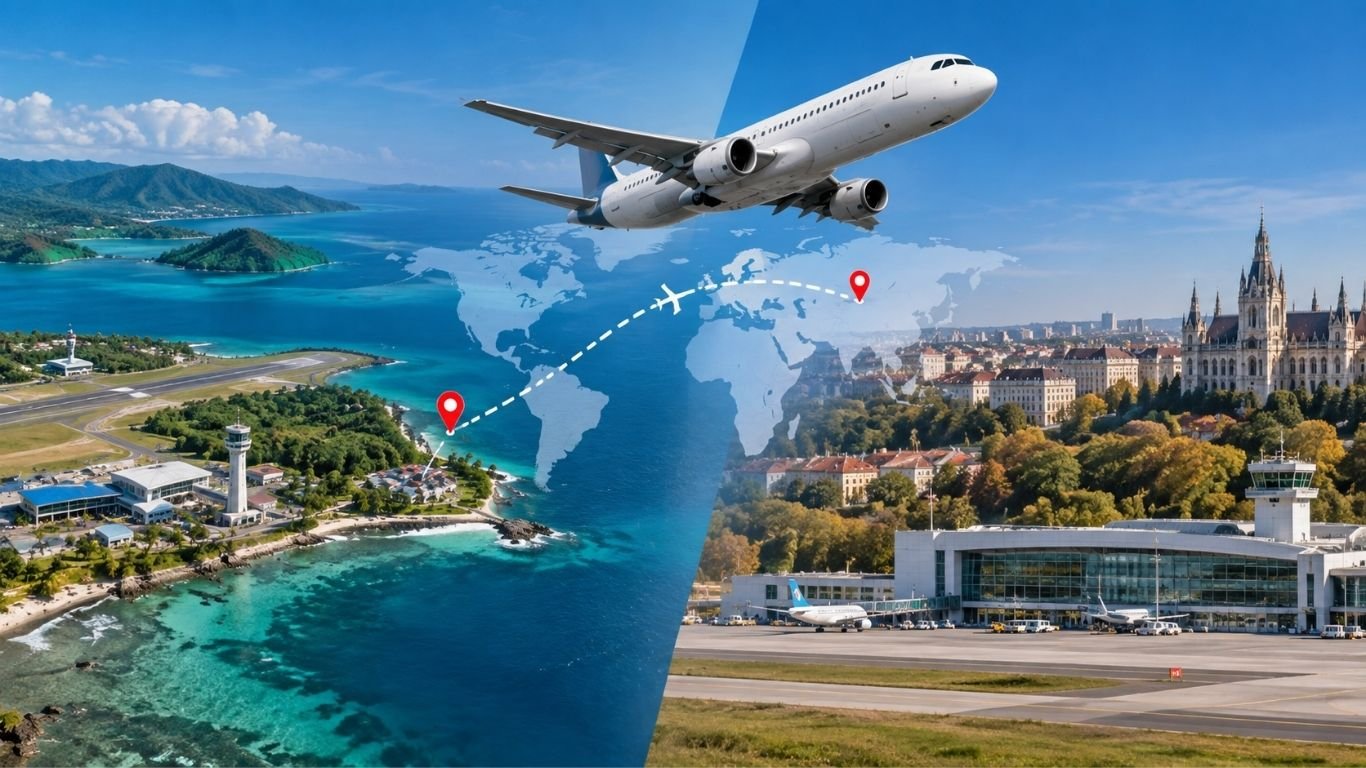 OTI IAS Flight Route: Distance, Airports, and Travel Details