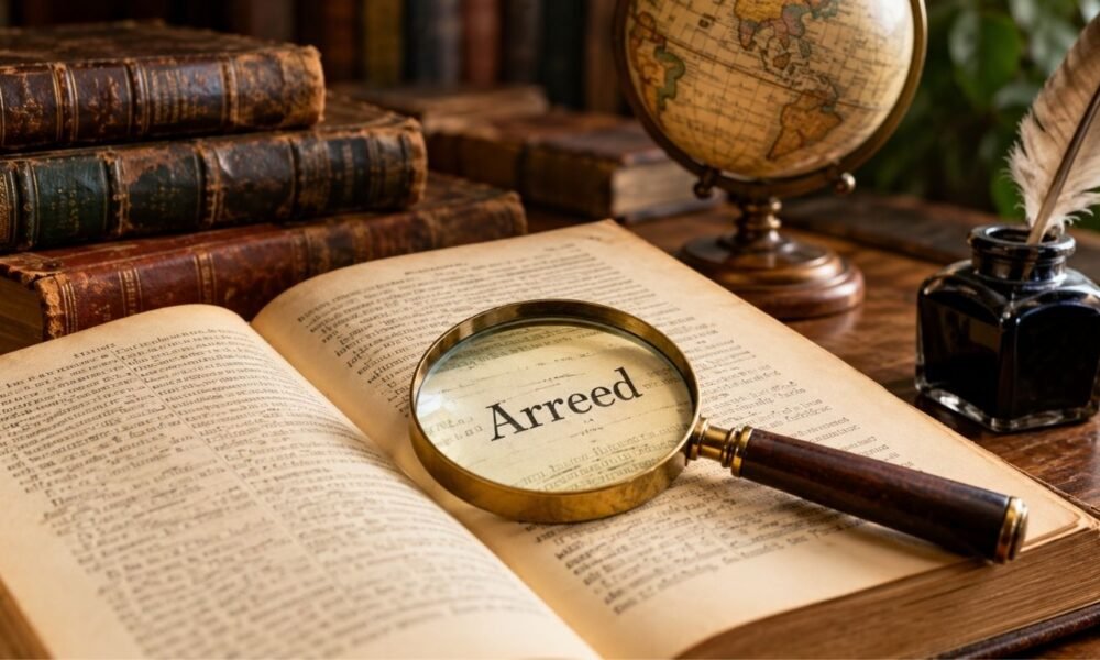 What Is Arreed? Meaning, History, Uses, and Word Origins
